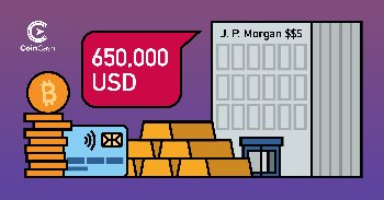 J.P. Morgan: akár 650 000 dollár is lehet egy bitcoin ára