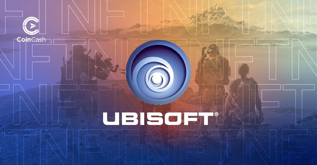 Ubisoft logó a háttérben egy jelenettel egy játékból