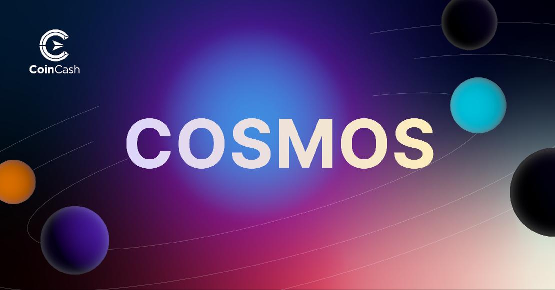 Bolygók között elhelyezkedő Cosmos felirat