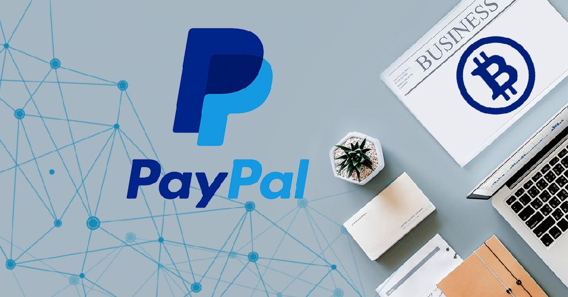 PayPal és bitcoin logó.